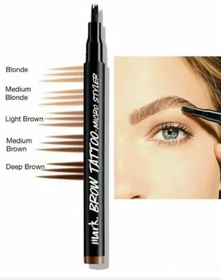Avon Mark Brow Tattoo Micro Styler Shade *Medium Brown* Discontinued Rare Item