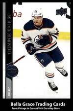 2020-21 Upper Deck Dominik Kahun #552 Edmonton Oilers NHL Hockey