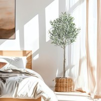 KüNstlicher Olivenbaum 150Cm GroßE Pflanze Dekoration Kunstpflanze