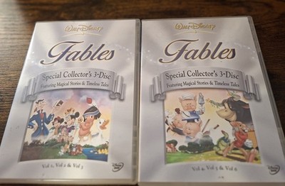 WALT DISNEY FABLES SPECIAL COLLECTORS 3-DISC, Vol 1-6, VOL 2 DISC FEHLT