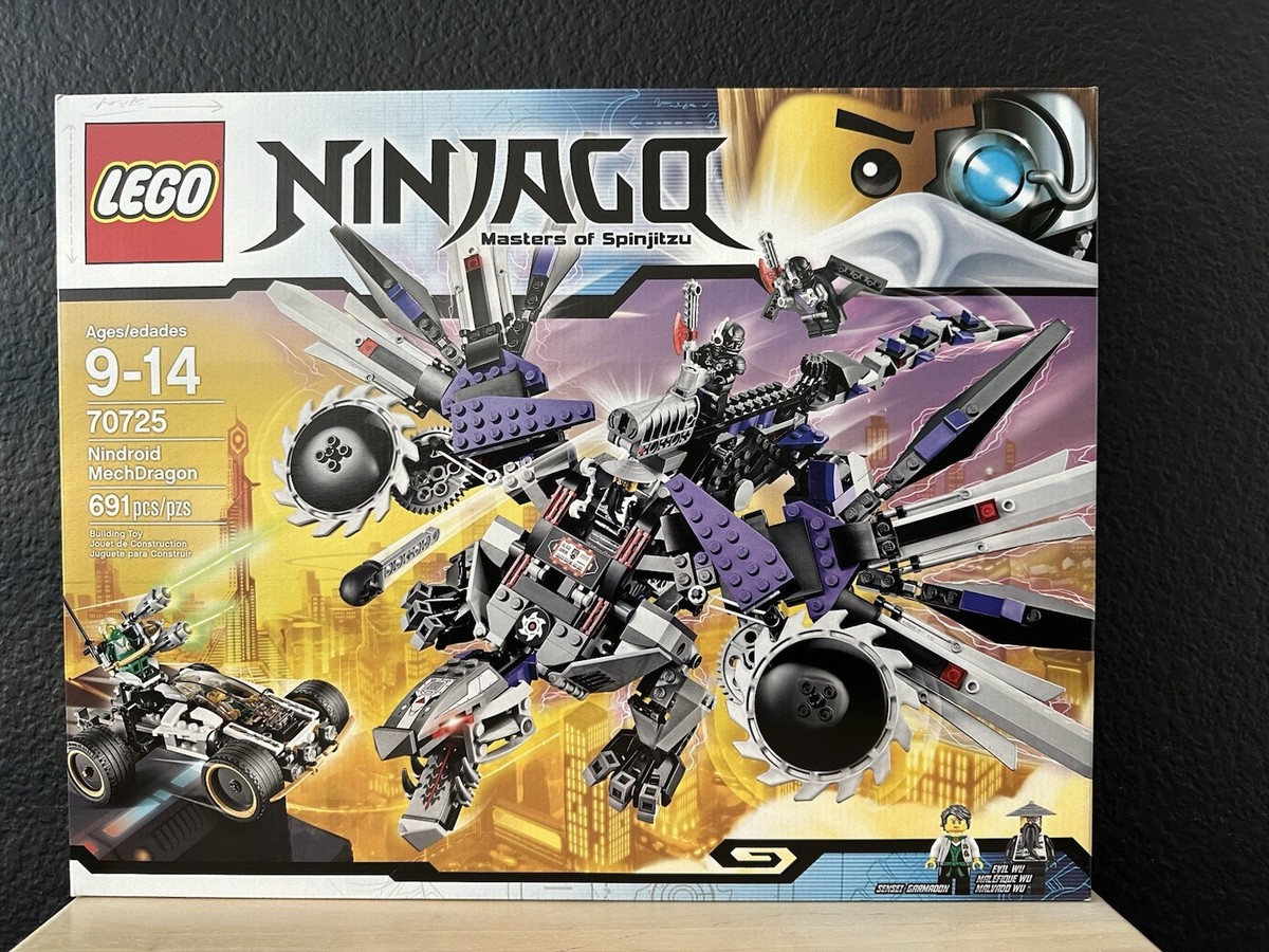 Brand New & Sealed LEGO NINJAGO: Nindroid Mechdragon (70725) | eBay