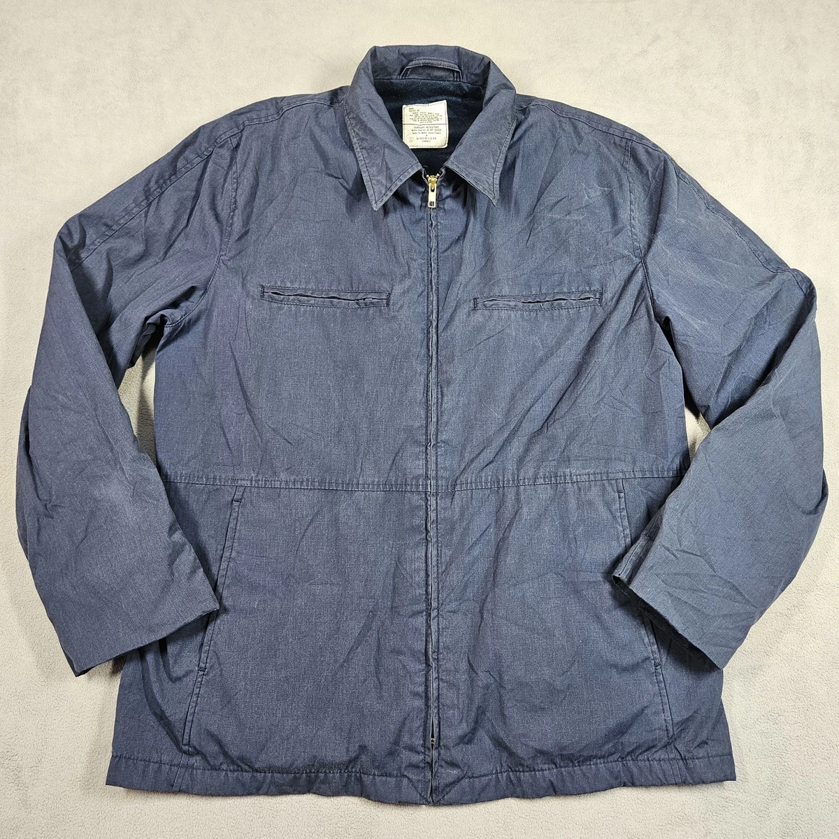 navy utility jacket products for sale | eBay