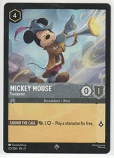 Mickey Mouse - Trumpeter 172/204 Super Rare Lorcana Fabled - NM