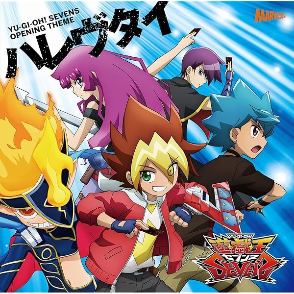 Audio CD TV anime Yu-Gi-Oh SEVENS 2nd season OP theme song single Harevt