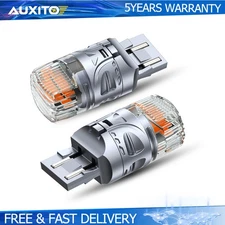 AUTOONE Amber 7443/7440 7441 LED Front Turn Signal Light Bulbs No Hyper Flash