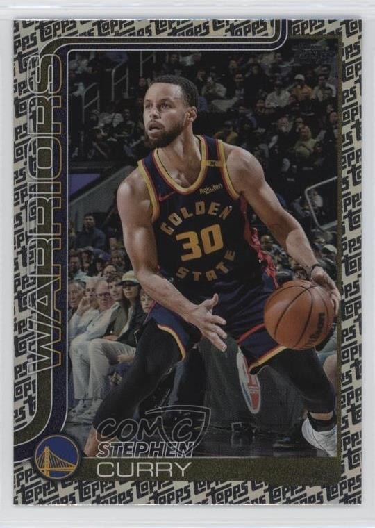 2025-26 Topps Topps Foil Pattern Stephen Curry #135