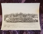 ~ORIGINAL~WW2~U.S. ARMY~MILITARY~TANKS~HQS~PLATOON~B&W~PANORAMIC~PHOTO~7x5~1945~