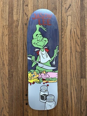 Jason Lee Prime Heritage Grinch Feast Skateboard Deck Reissue