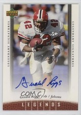 2006 UD Legends Legendary Signatures Gerald Riggs #83 Auto a8r