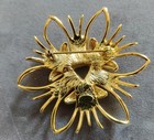 Kenneth Lane Gold Tone Abstract  pin brooch — photo 2