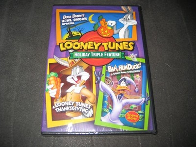 LOONEY TUNES HOLIDAY TRIPLE FEATURE (DVD 2020) BRAND NEW  NR - ANIMATED - FAMILY