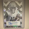 Leaf Metal Draft Portrait Autographs Ahmad Gardner Auto 1/5 Football 2022