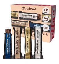 (12 Bars) Barebells Premium Protein Bars - Variety Pack ($36 Value!)