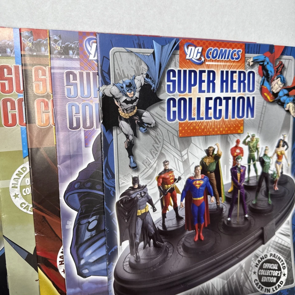 Lote de 29 figuras mixtas Eaglemoss DC Comics Super Hero Collection + cargadores incompletos Foto 4 de 4
