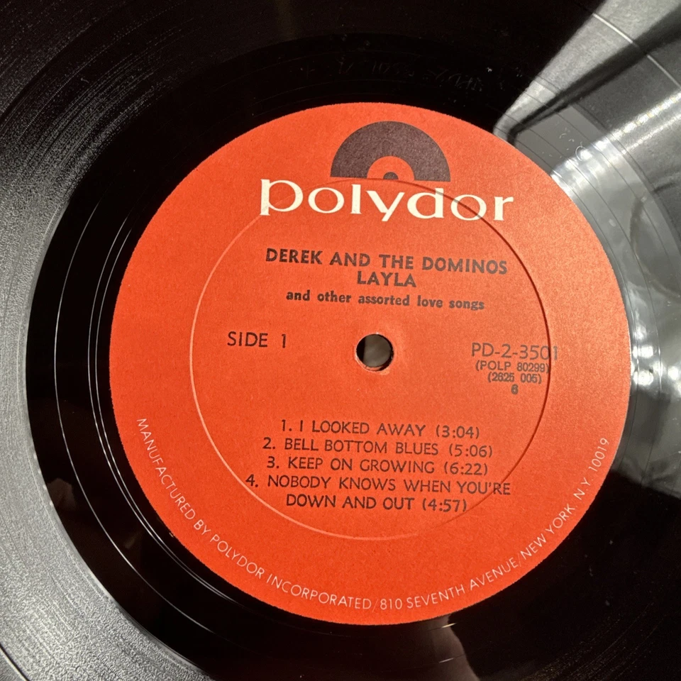 Derek and The Dominoes - Layla - 1977 US Press Sterling (NM) Ultrasonic Clean - Image 4 of 4