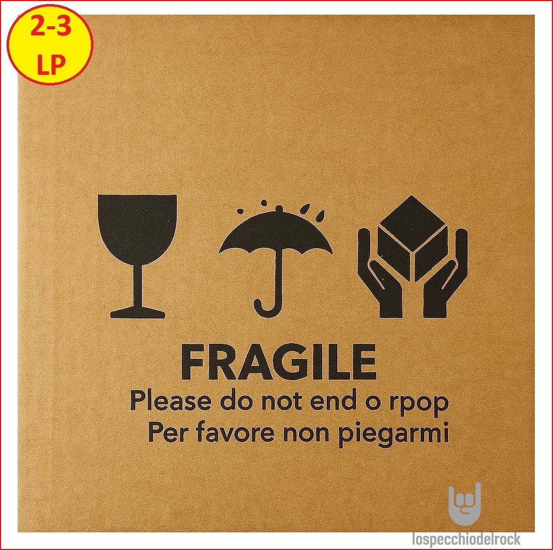 MUSIC MAT - 20 Scatole di cartone KRAFT per spedire ( 1/3 LP) dischi in vinile foto 2