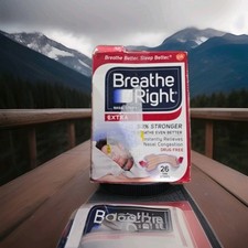 Breathe Right Nasal Strips, Extra Strength, Tan Nasal Strips 26 Strips