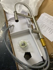 Signature Hardware SHXCOC100ZSS Ocala Pre-Rinse Kitchen Faucet - Stainless Steel