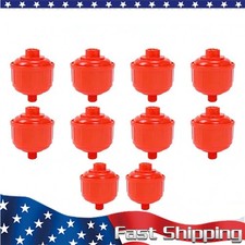 For Disposable Inline Air Filters For Hvlp Paint Spray Gun Universal Red 10pcs For Disposable Inline Air Filters For Hvlp Paint Spray Gun Universal Red 10pcs