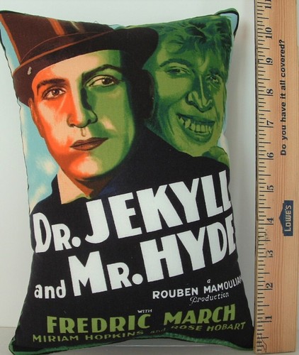 Vintage Horror Movie Poster On Small Cotton Pillows, Sale For 1 Your Pick, New - Picture 19 of 31