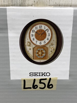 即決セール！新品！SEIKO オーバル型掛時計 音楽機能付き Seiko Musical Oval Wall Clock QXM357B New | eBay