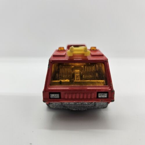 Matchbox 1975 Superfast No. 22 Blaze Buster Red Fire Truck Lesney England - Picture 4 of 11