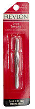 NEW Revlon Deluxe Tweezers EXTRA-FINE TIPS TARGET FINE HAIRS 2530-36