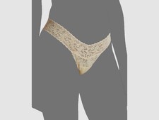 24 Hanky Panky Women's Yellow Lace Thong Panty Size OS