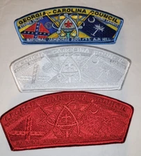 BSA - Georgia Carolina Council 2001 JSP - Lot of 3