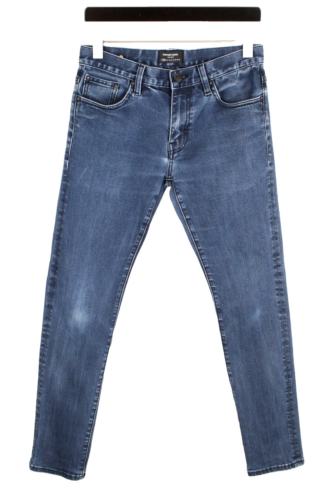 Men's Poliéster Earnest Sewn Jeans