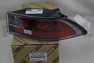 8167160160 Genuine Toyota LENS & BODY, BACK-UP LAMP, RH 81671