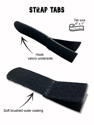 Kniebandage Teile - Ali-Tabs, Strap Clip End Kit - DonJoy, Ossur, Breg Thuasne,