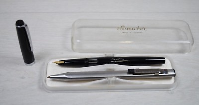 Vintage Collectible Lot SENATOR Fountain Pen and 2 Color Mechanical Ball Point
