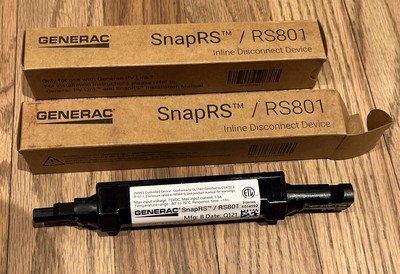 35 x Generac SnapRS RS801  APKE00011 BRAND NEW