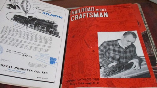 THE & RAILROAD MODEL CRAFTSMAN MAGAZINES with BINDER~ 1948-1952~ Set of 7 - Picture 5 of 8