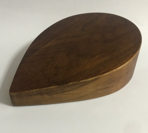 Wooden Block Assymetric Teardrop Large - Picture 1 of 11
