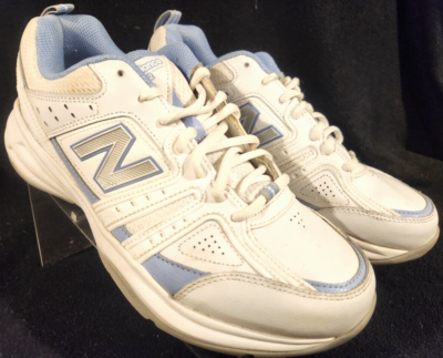 New Balance WW401V2W 401 v2 White Leather Walking Training Shoes