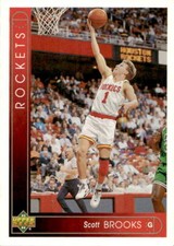 1994 Upper Deck NBA Card Figure # 89 Scott Brooks