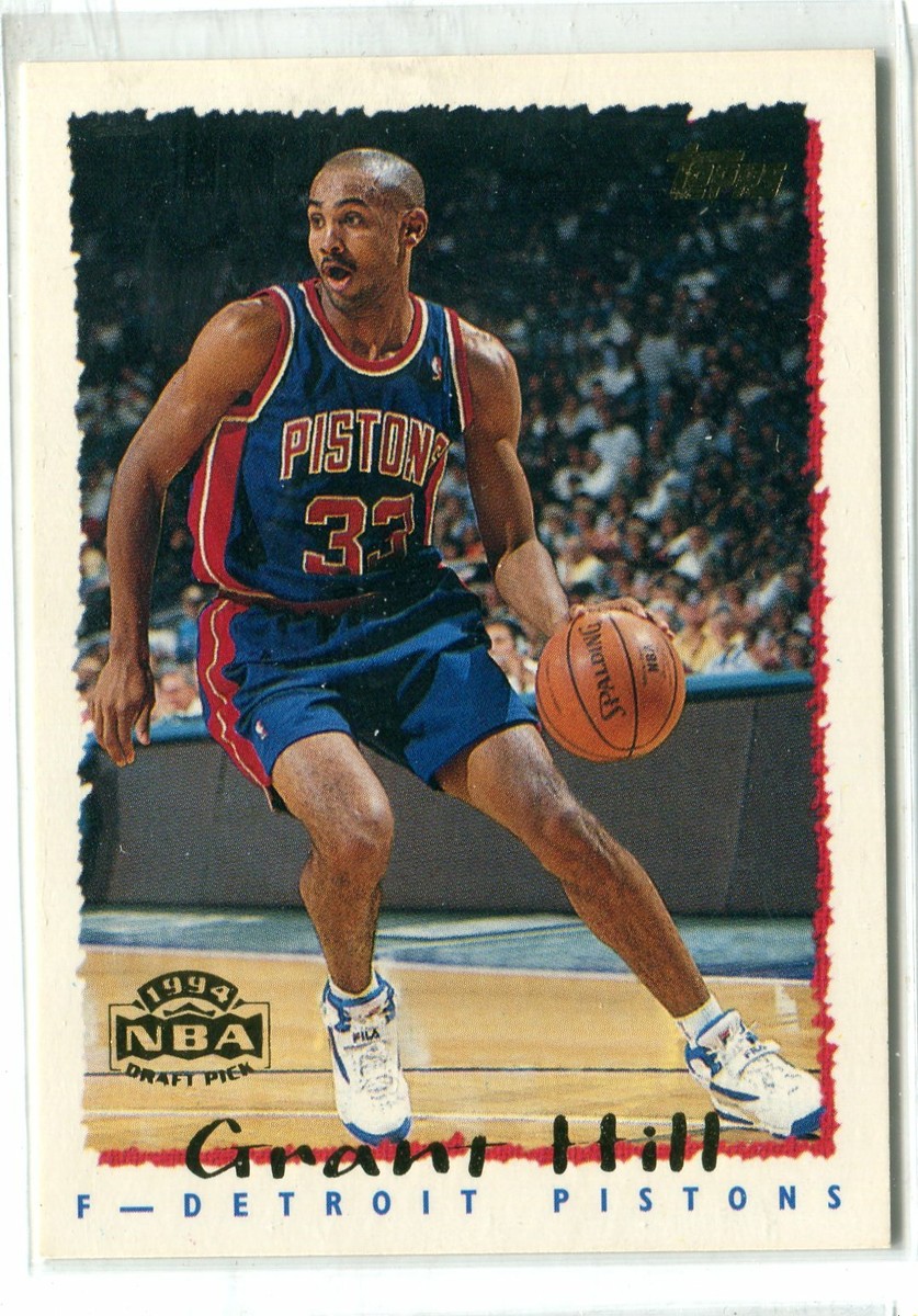 1994-95 Topps Grant Hill RC ROOKIE CARD #211 PISTONS MAGIC SUNS