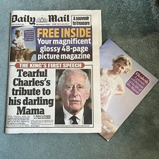 Daily Mail Newspaper - 10th September 2022 - Queen Elizabeth II 1926-2022 Death