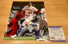Jack Suwinski Pittsburgh Pirates Rookie Autographed Signed 8X10 Photo PSA COA