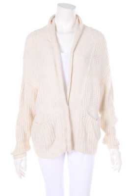 Custommade Cardigan Oversize Wool M créme