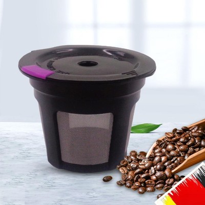 K Cup Pod Coffee Filter Eco-Friendly Large Capacity 1/4/6 PCS for Keurig 1.0/2.0