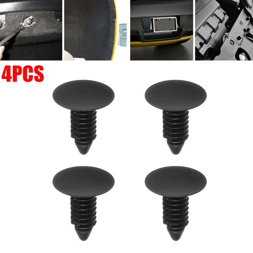 SET OF 4 License Plate Plugs Front Bumper Plate Hole Covers 67mm Hole