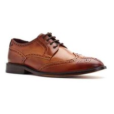 Base London Chaplin Mens Formal Lace Up Shoes UK 6.5/40 Leather Brogues RRP £65