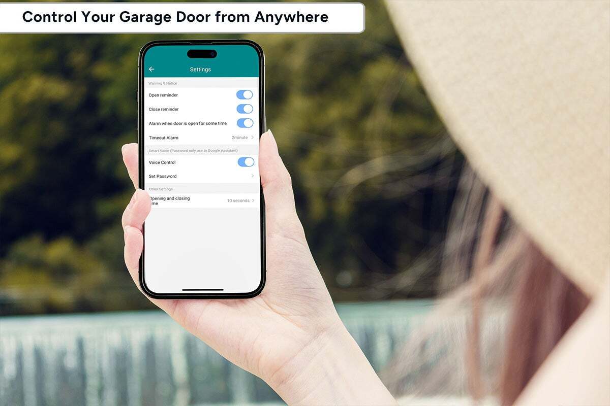 Kogan SmarterHome™ Garage Door Opener, Smart Garage Door Openers
