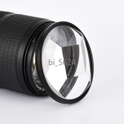 Photographic Fractal Camera Filter Special Effects 4+1 Prism Blur Film Tv Props