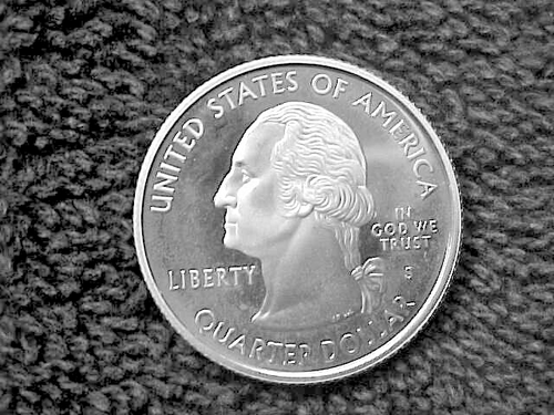 2008 S SILVER HAWAII STATE QUARTER FROM SILVER PROOF SET - Picture 2 of 2