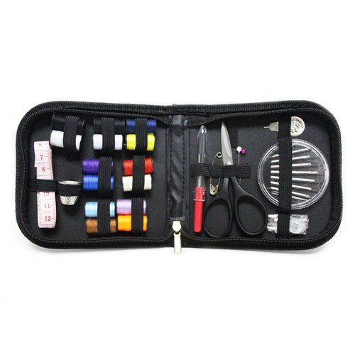 MultiFunctional Sewing Needle Box with Carrying Zippered Case 27PCS