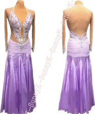 jz Handmade Dance Dress/Ballroom dance dress smooth Waltz Tango Foxtrot